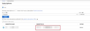 Azure Tip: How to quickly find your Azure Subscription ID (GUID) – Wim ...