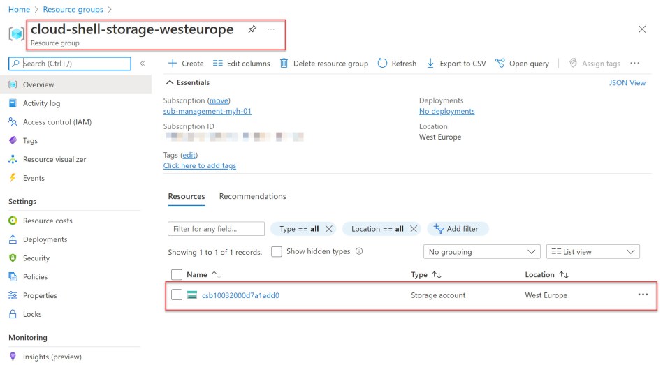 Setup Azure Cloud Shell with Azure PowerShell – Wim Matthyssen