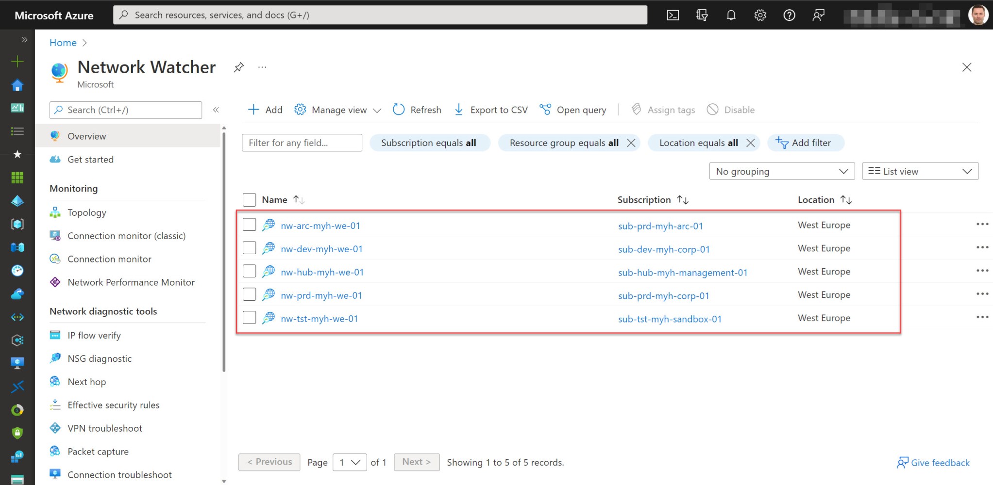 Azure Networking: Configure NSG Flow Logs for all NSGs in an Azure ...