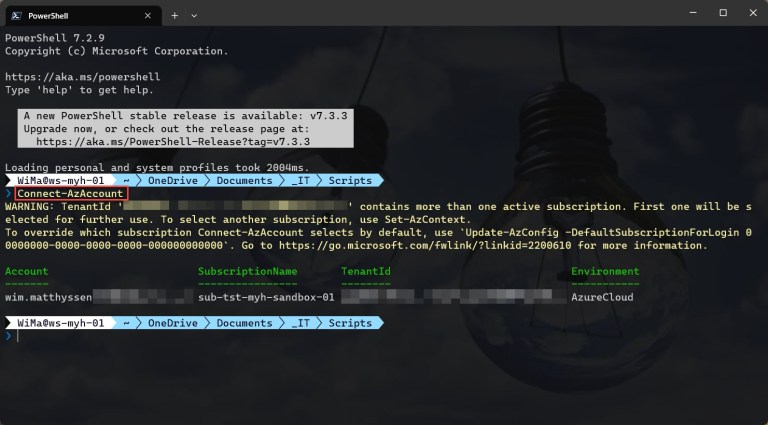 Connecting to an Azure Windows VM using an Azure PowerShell script and ...