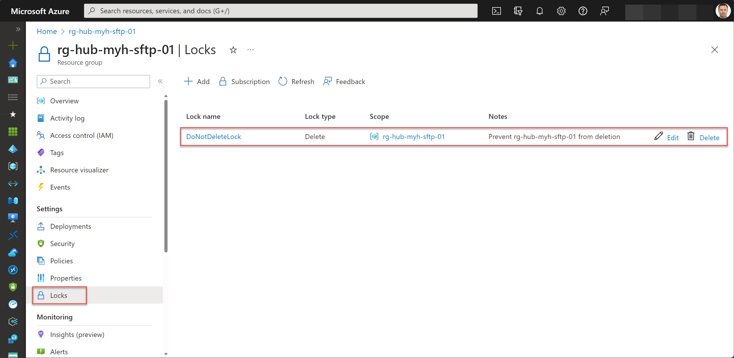 Create an SFTP enabled Azure storage account within a specified ...