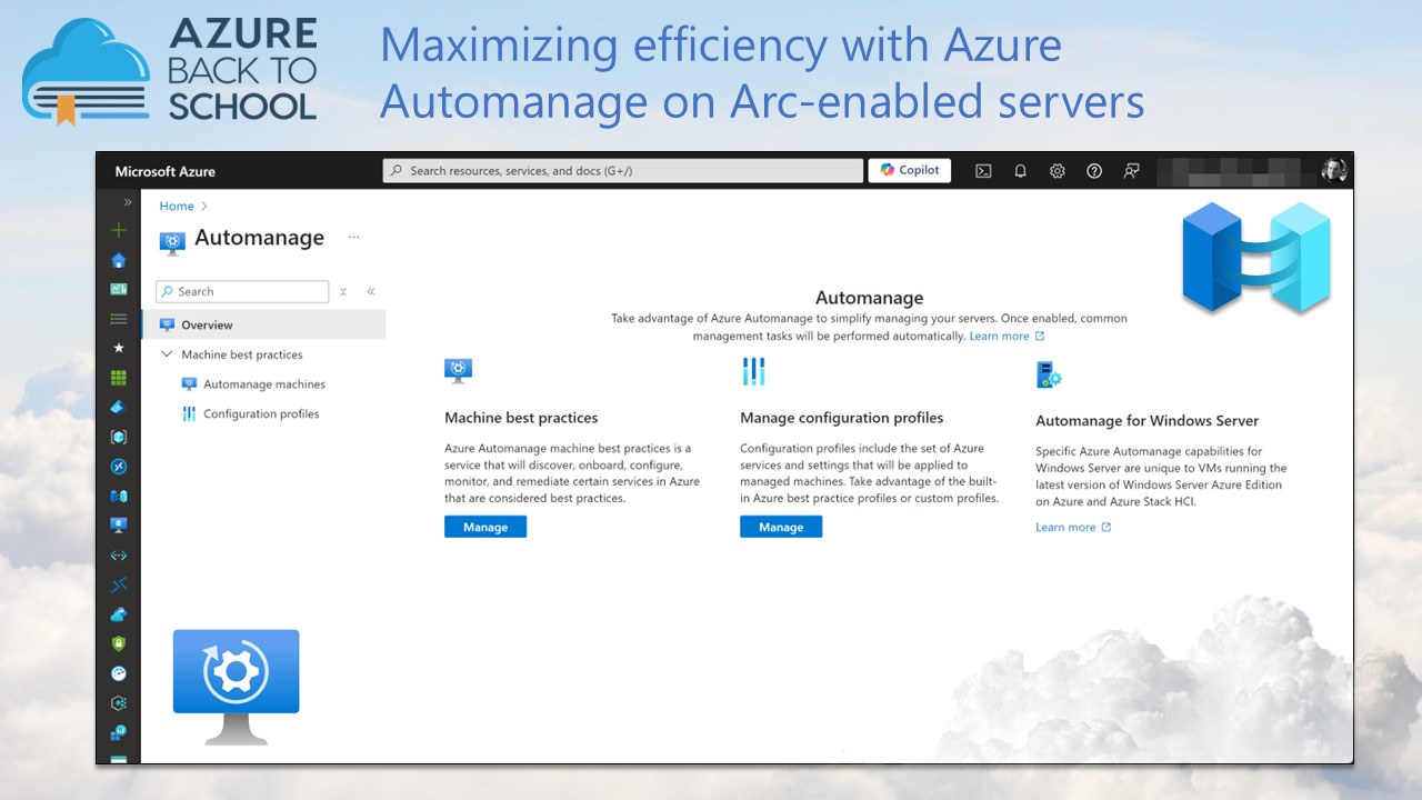 Azure Back to School 2024: Maximizing efficiency with Azure