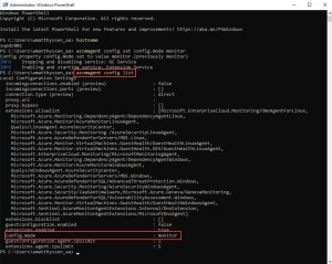 Azure Arc: Setting up Monitor mode on Azure Arc Connected machines ...