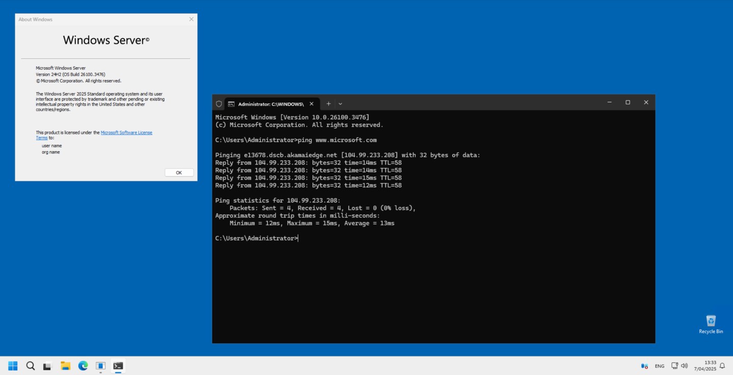 PowerShell script: BgInfo deployment script for Windows Server 2025 ...